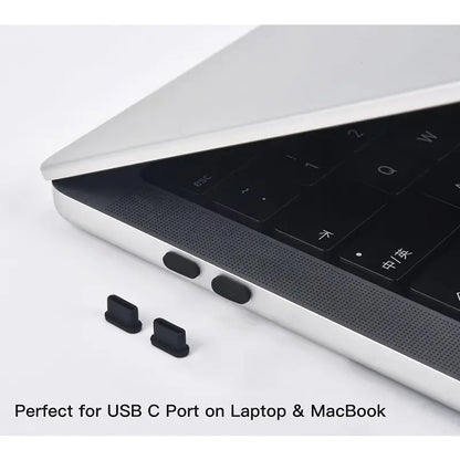 USB-C prievadų dulkių kamšteliai